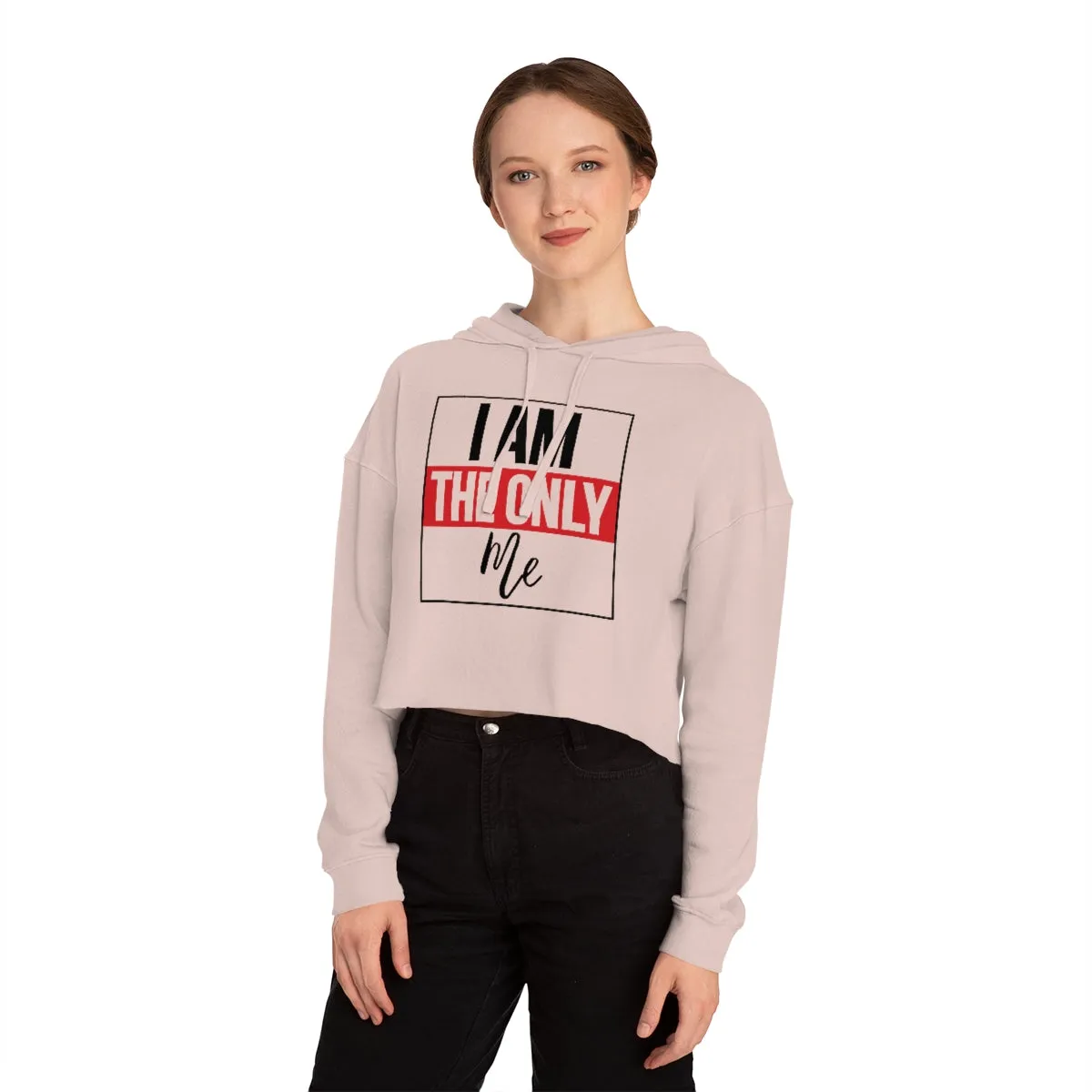 Christmas Women’s Cropped Hooded Sweatshirt