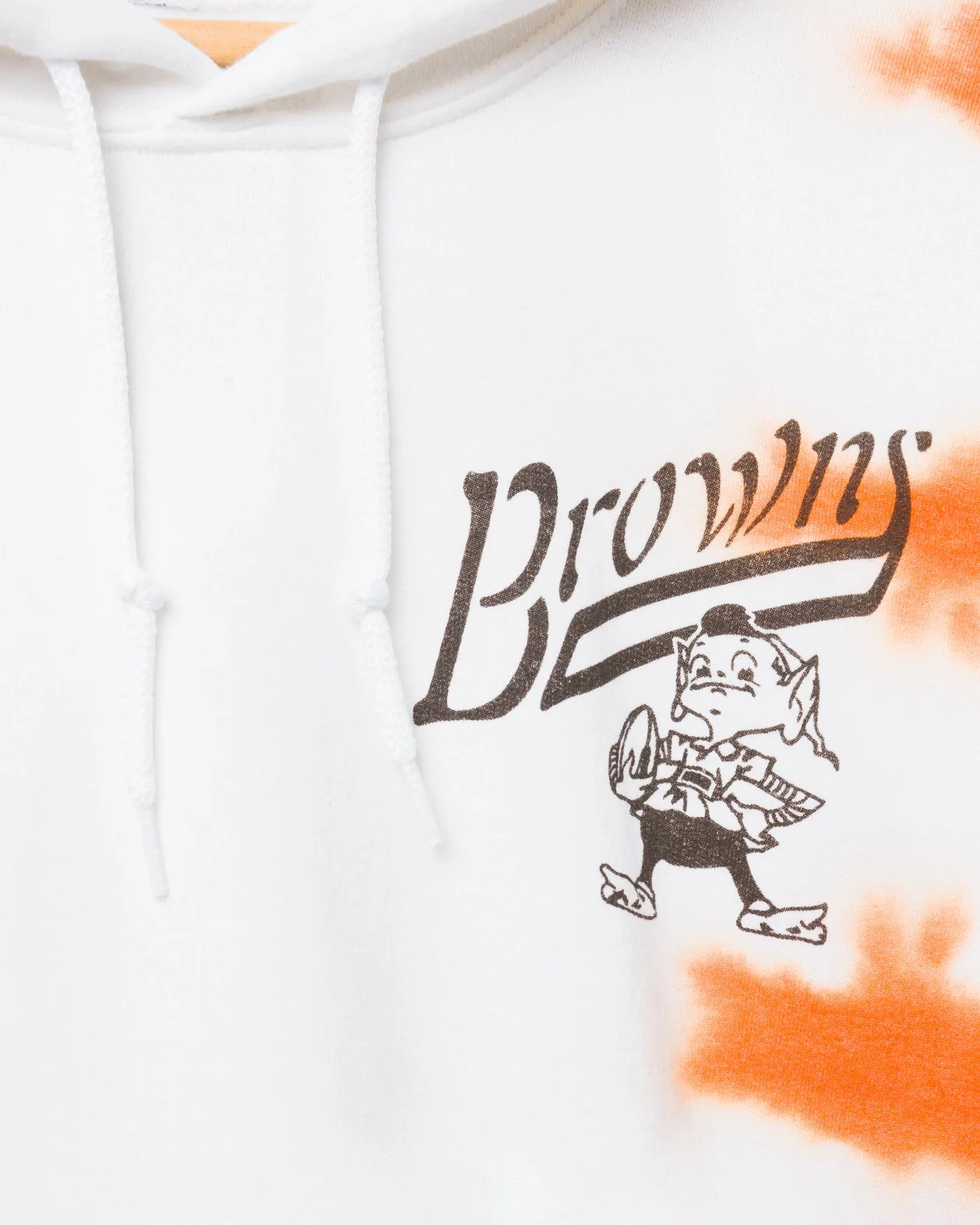 Cleveland Browns Stitch Tie Dye Hoodie