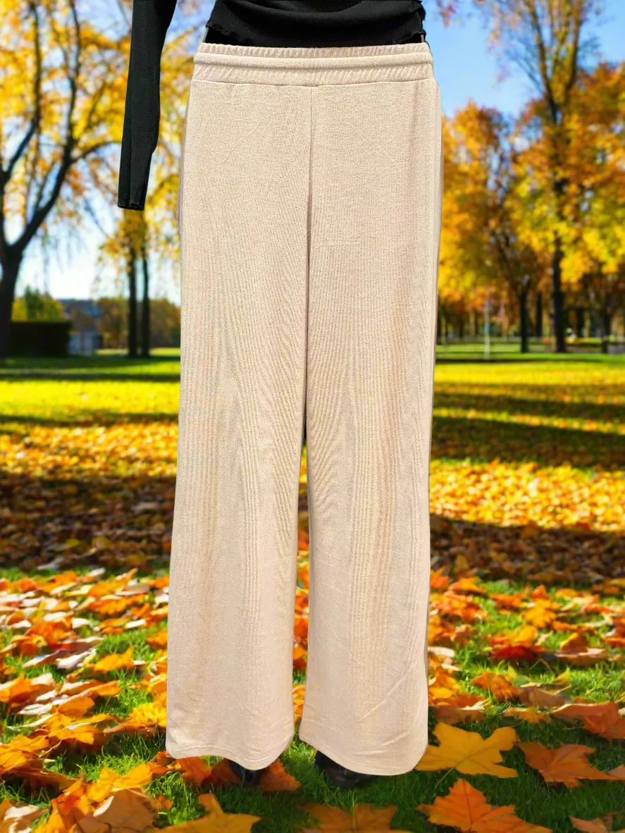 Cloud Luxe Wide-Leg Pants