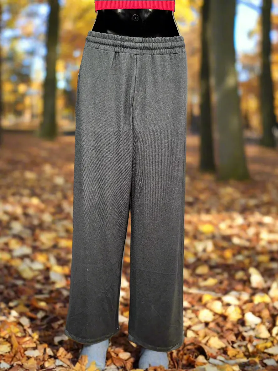Cloud Luxe Wide-Leg Pants