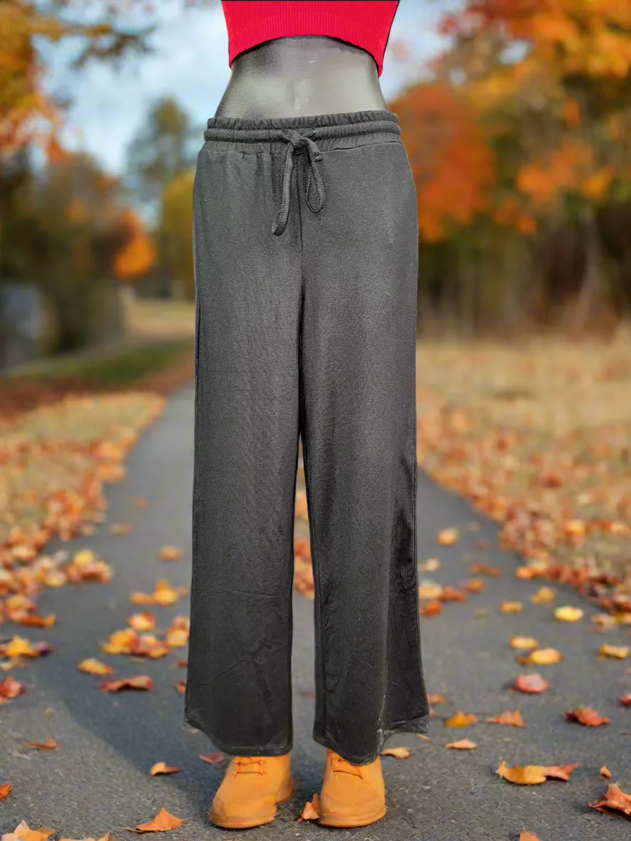 Cloud Luxe Wide-Leg Pants
