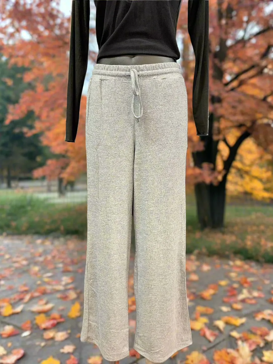 Cloud Luxe Wide-Leg Pants