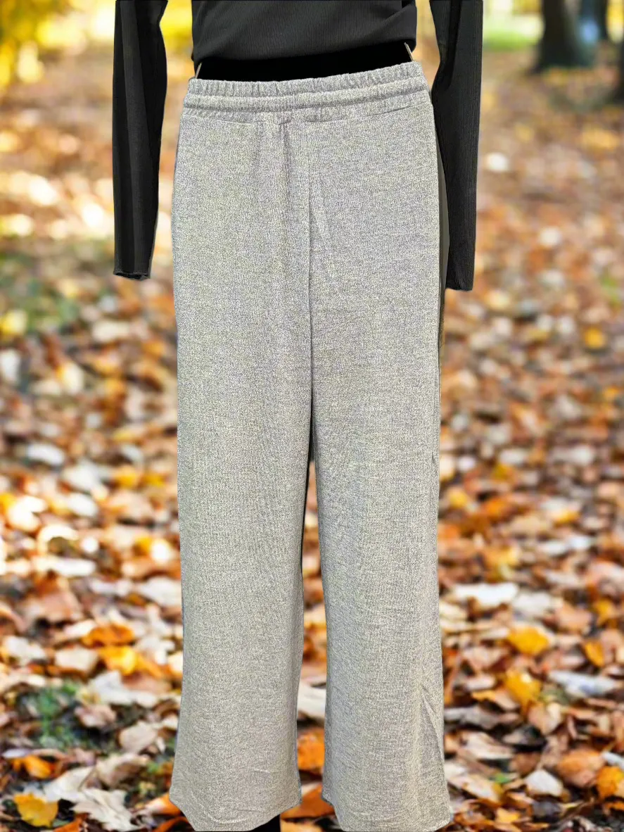 Cloud Luxe Wide-Leg Pants
