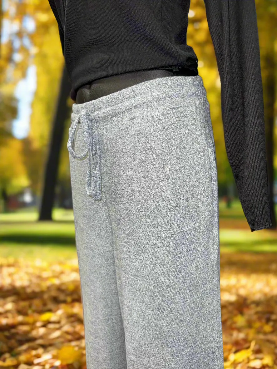 Cloud Luxe Wide-Leg Pants