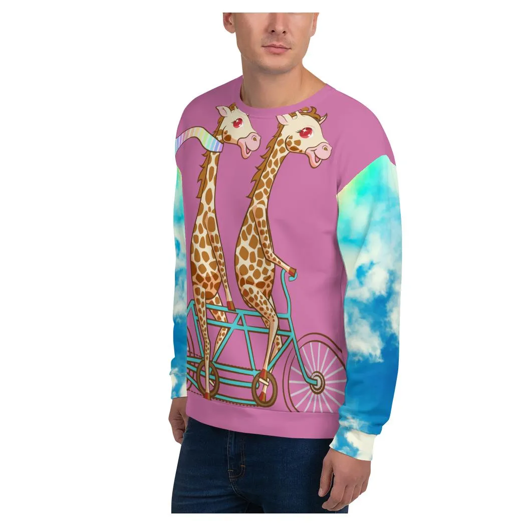 Commuter Giraffes Sweatshirt