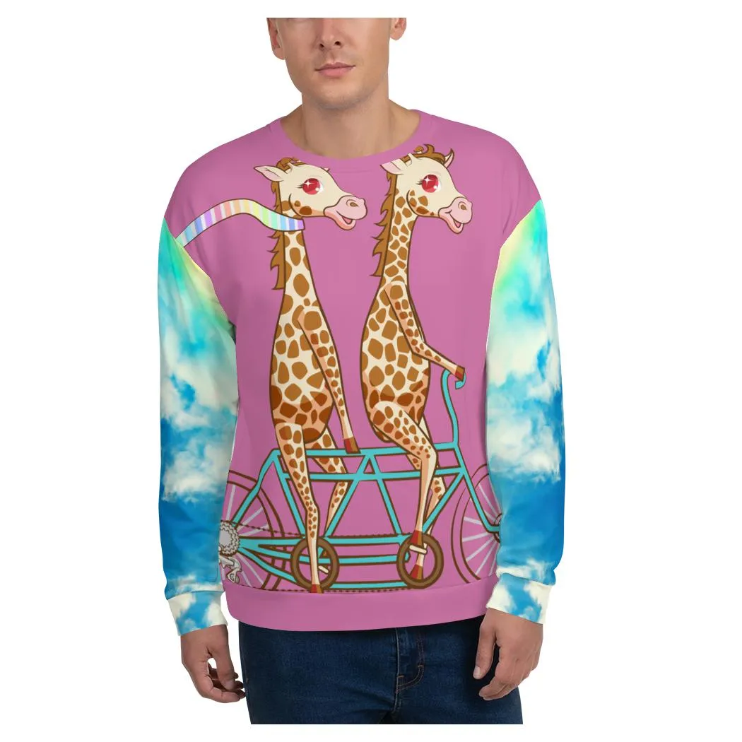 Commuter Giraffes Sweatshirt