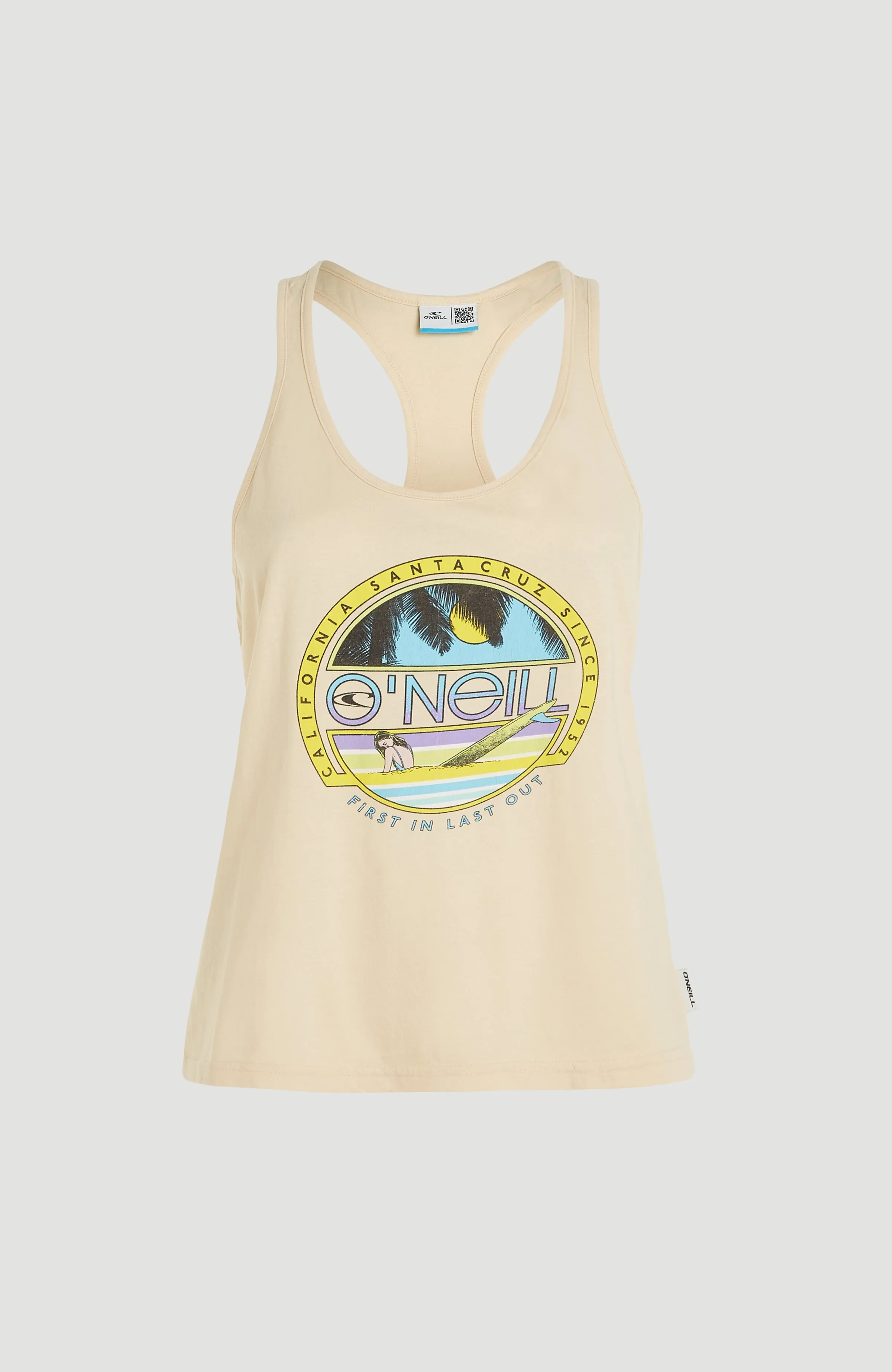 Connective Grafik Tanktop | Bleached Sand