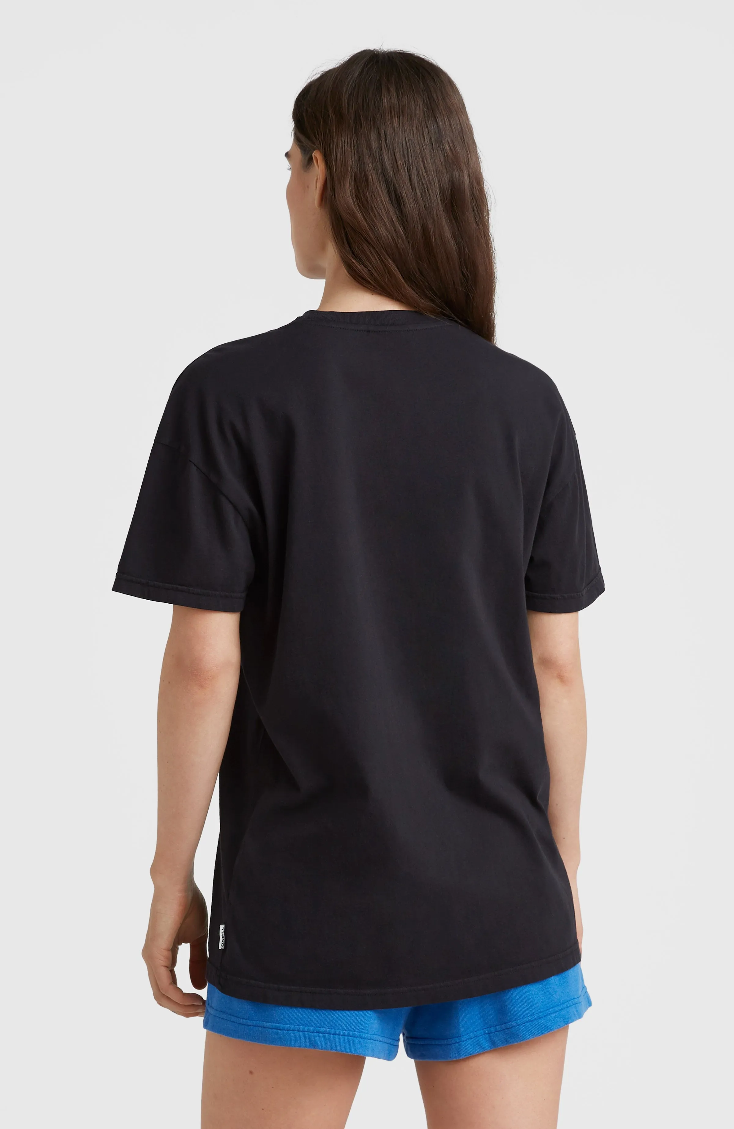 Connective Graphic Long T-Shirt | Black Out