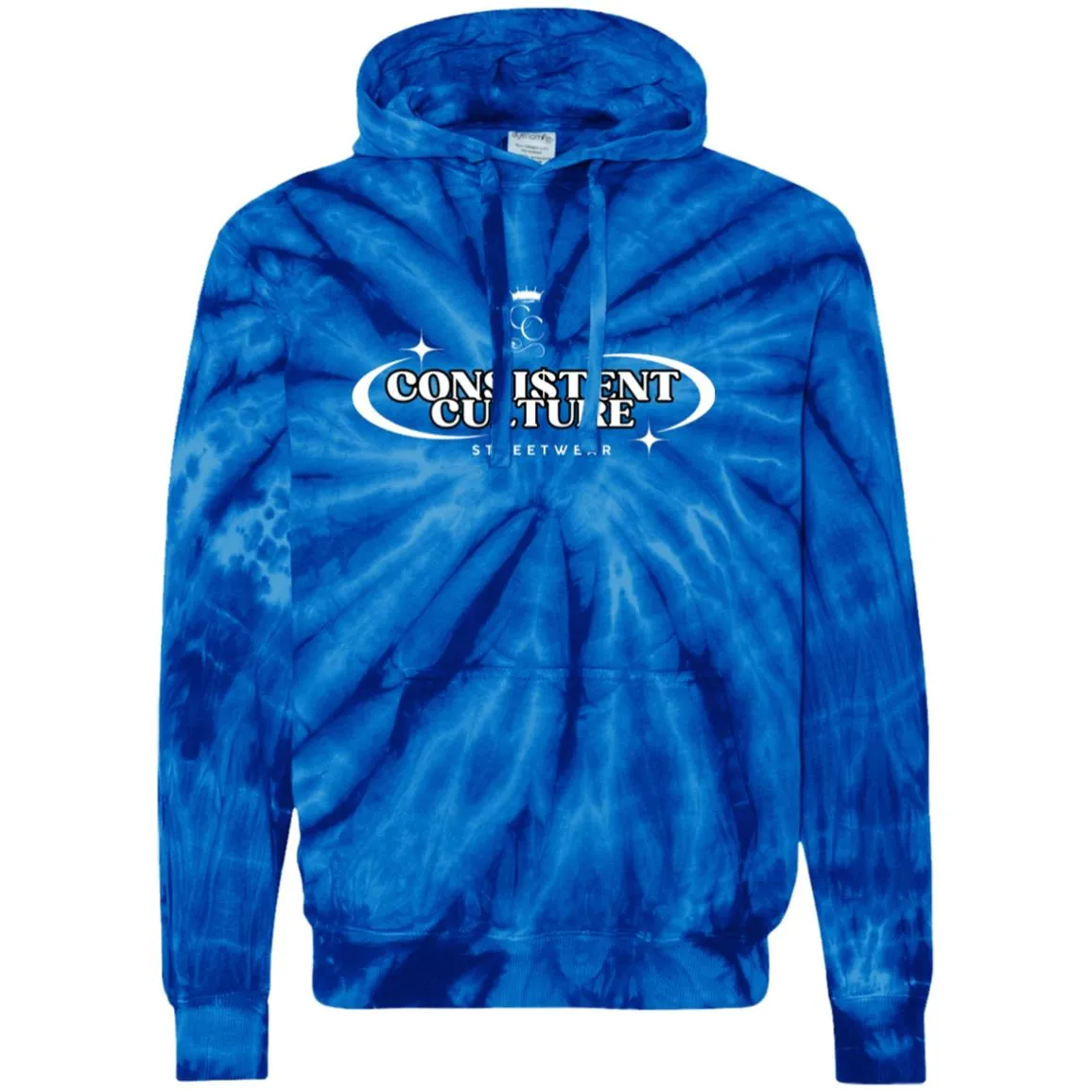 Consistent Culture Unisex Tie-Dyed Pullover Hoodie