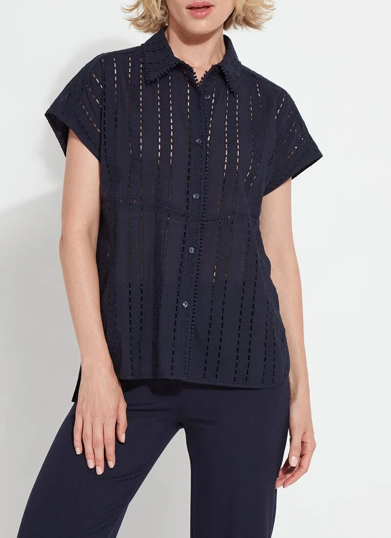Cornet Cotton Eyelet Top