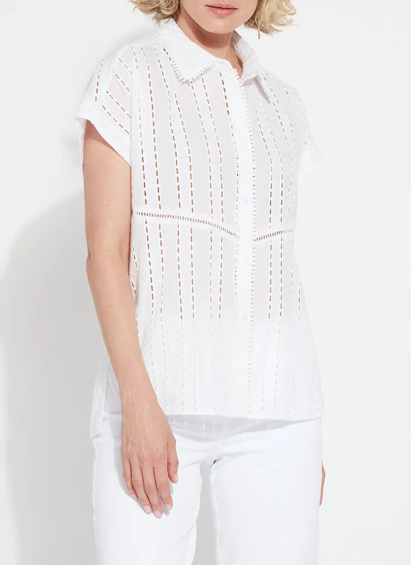 Cornet Cotton Eyelet Top
