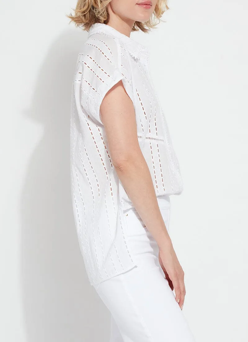 Cornet Cotton Eyelet Top
