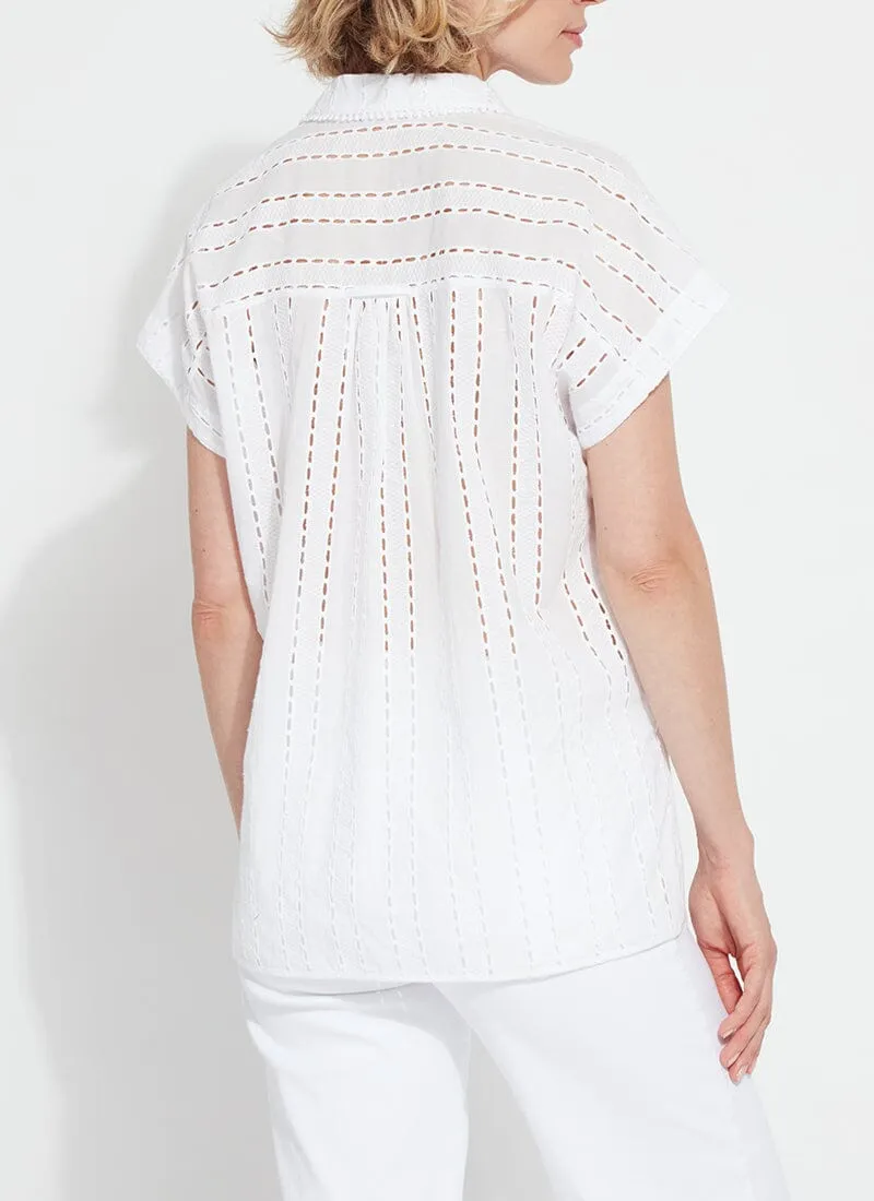 Cornet Cotton Eyelet Top