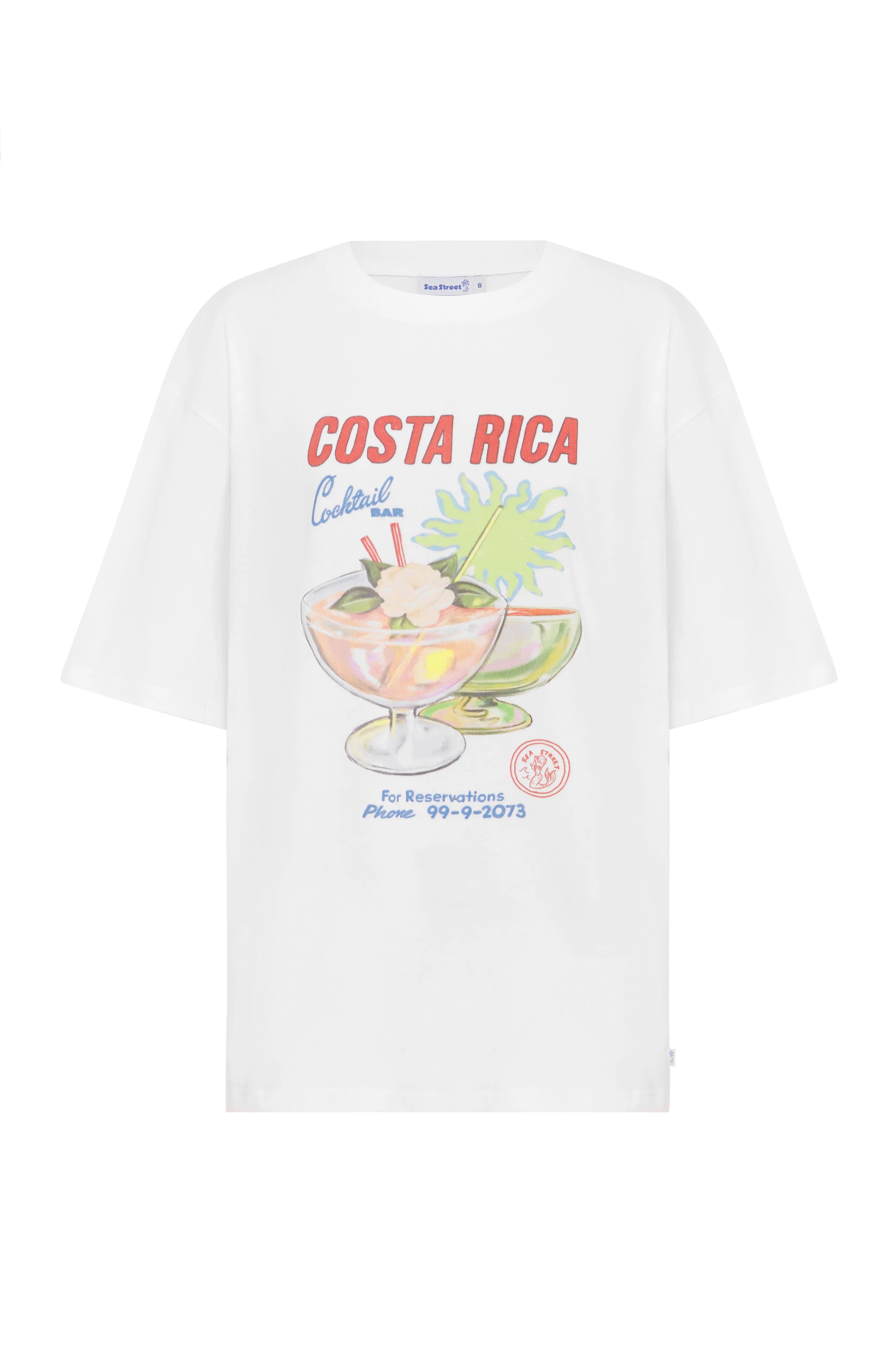 Costa Rica T-Shirt - White