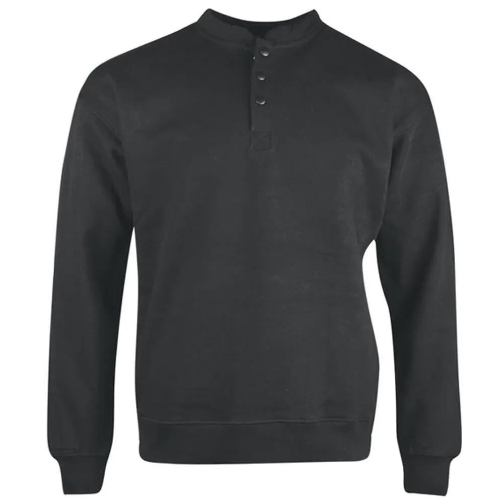 COTTON DOUBLE THICK CREW SWEATSHIRT - 400239