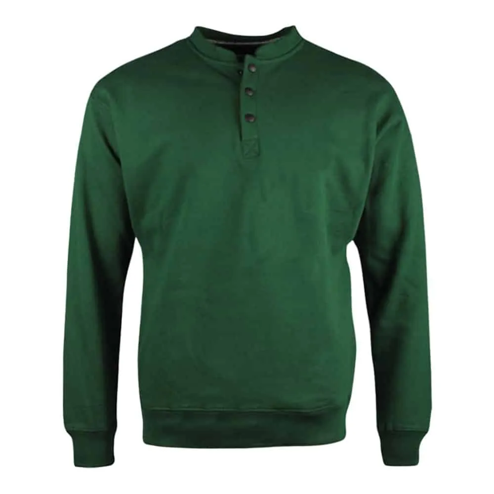 COTTON DOUBLE THICK CREW SWEATSHIRT - 400239