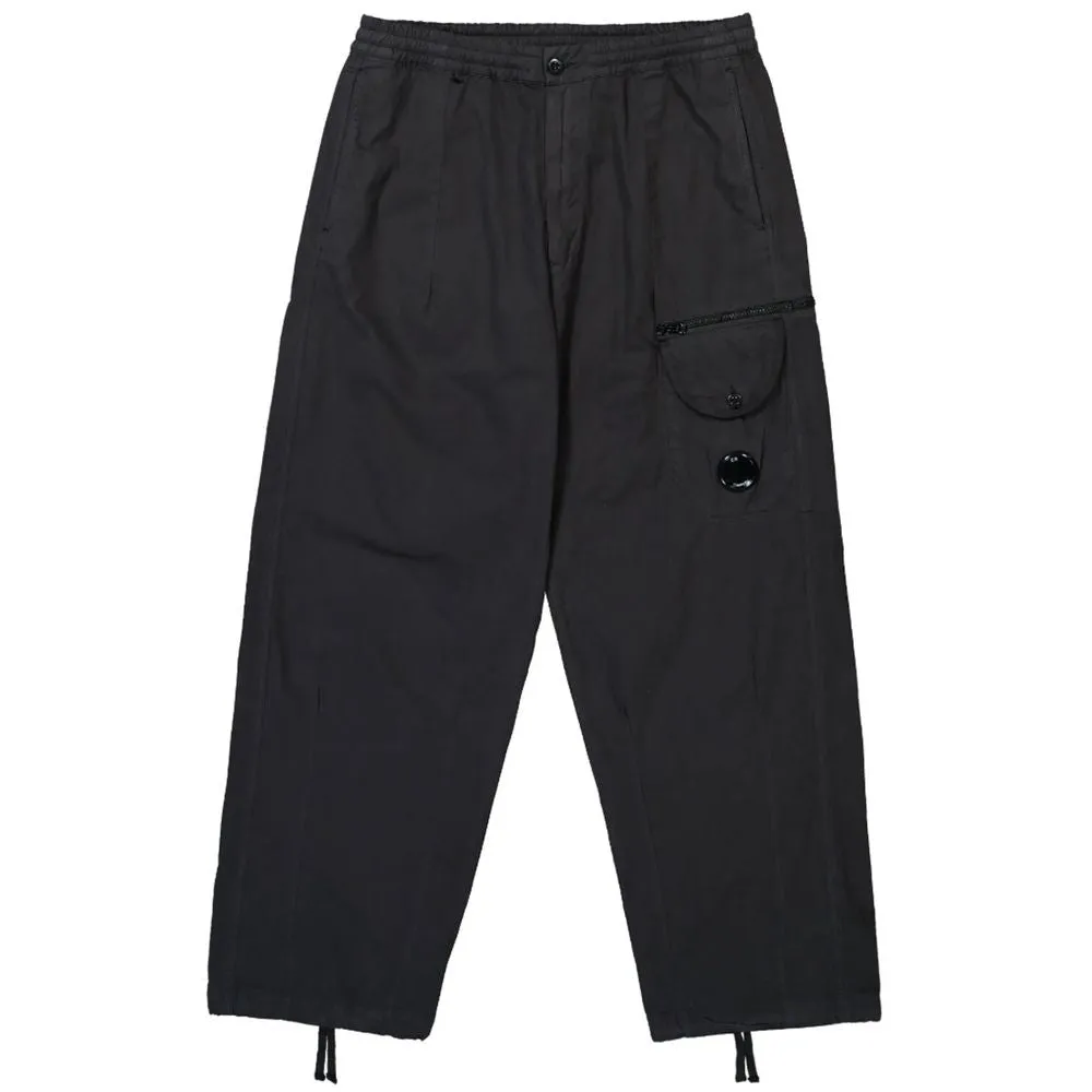 C.P. Company Black Cotton Jeans & Pant