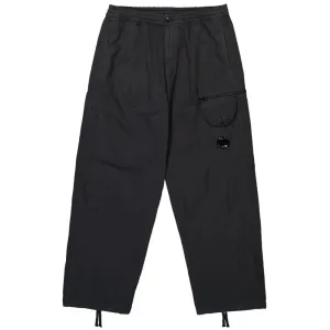 C.P. Company Black Cotton Jeans & Pant