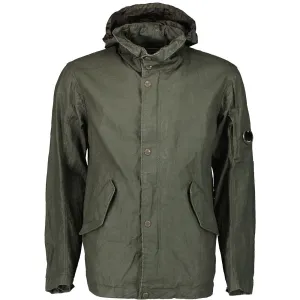 C.P. Plated Linen Lens Jacket