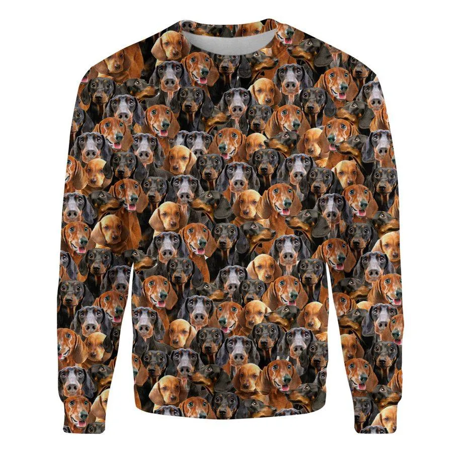 Dachshund - Full Face - Premium Sweatshirt