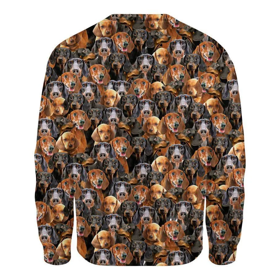Dachshund - Full Face - Premium Sweatshirt