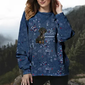 Dachshund-Pround Mom-Premium Sweatshirt