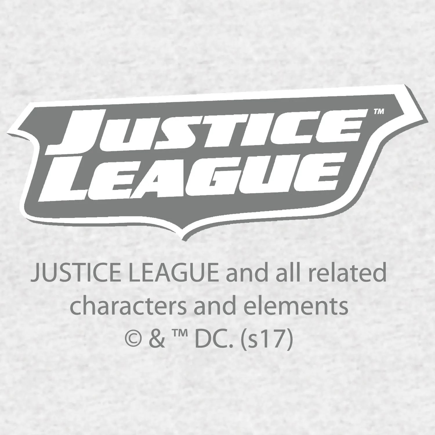 DC Comics Aquaman Distressed Logo Official Men's T-shirt (Sports Grey)