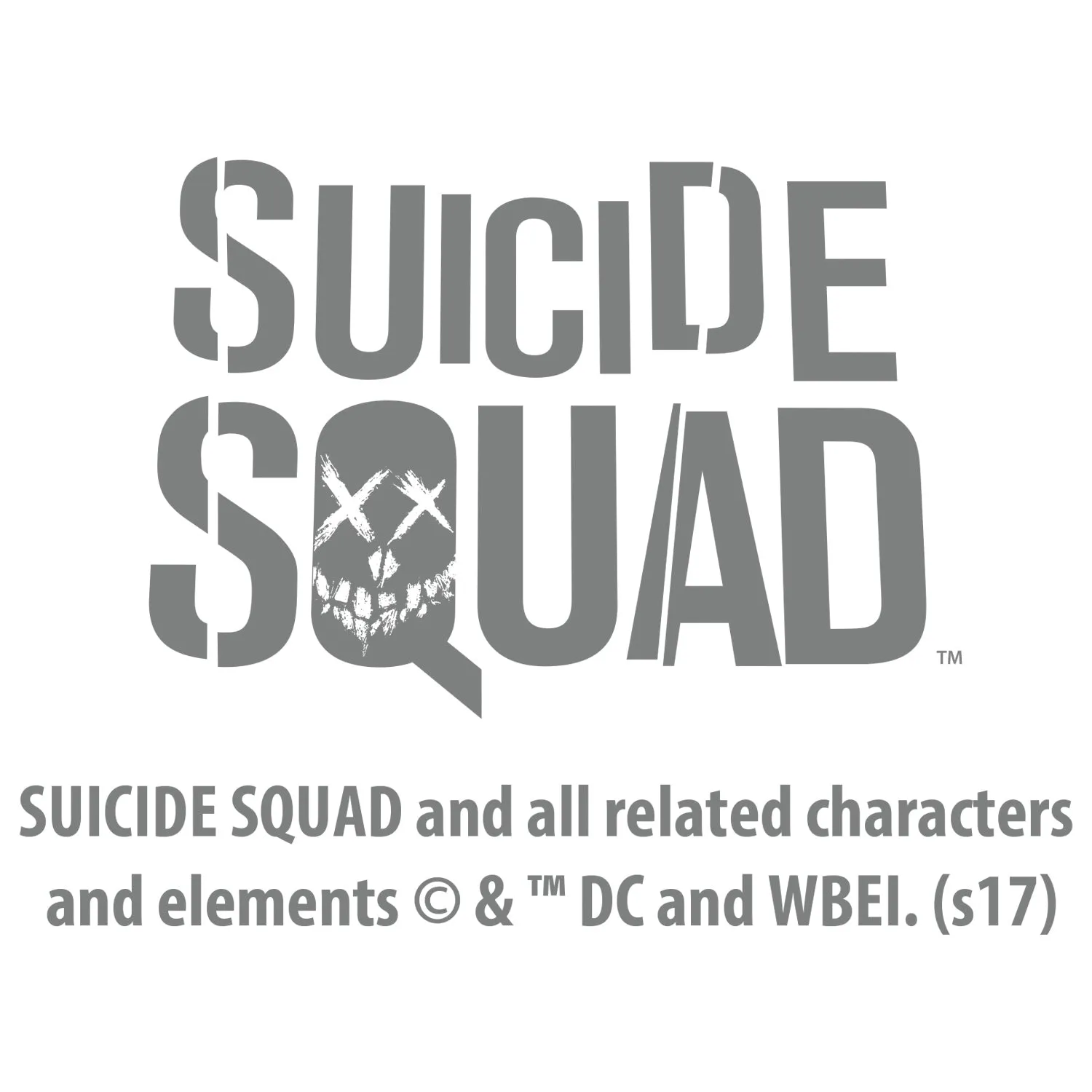 DC Suicide Squad Harley Quinn Lil Face Official Men's T-Shirt (White)