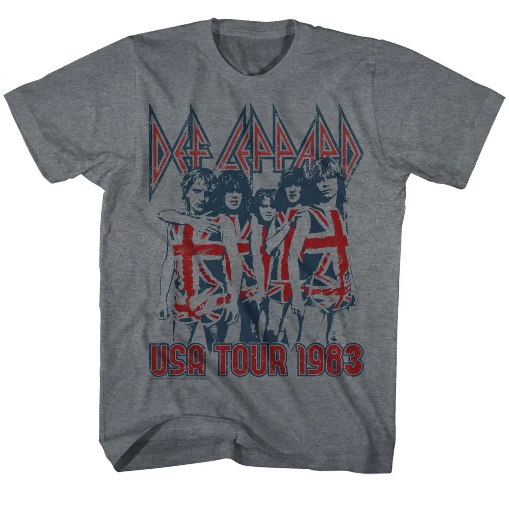 Def Leppard USA Tour 1983 T-Shirt