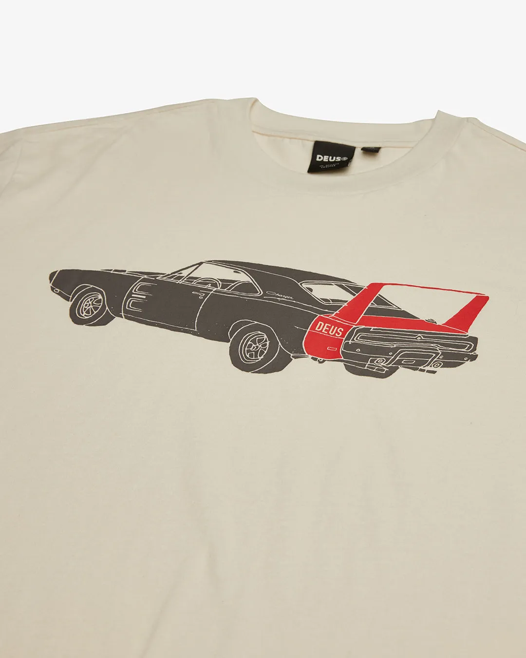 Deus Ex Machina Charger T-Shirt Vintage White