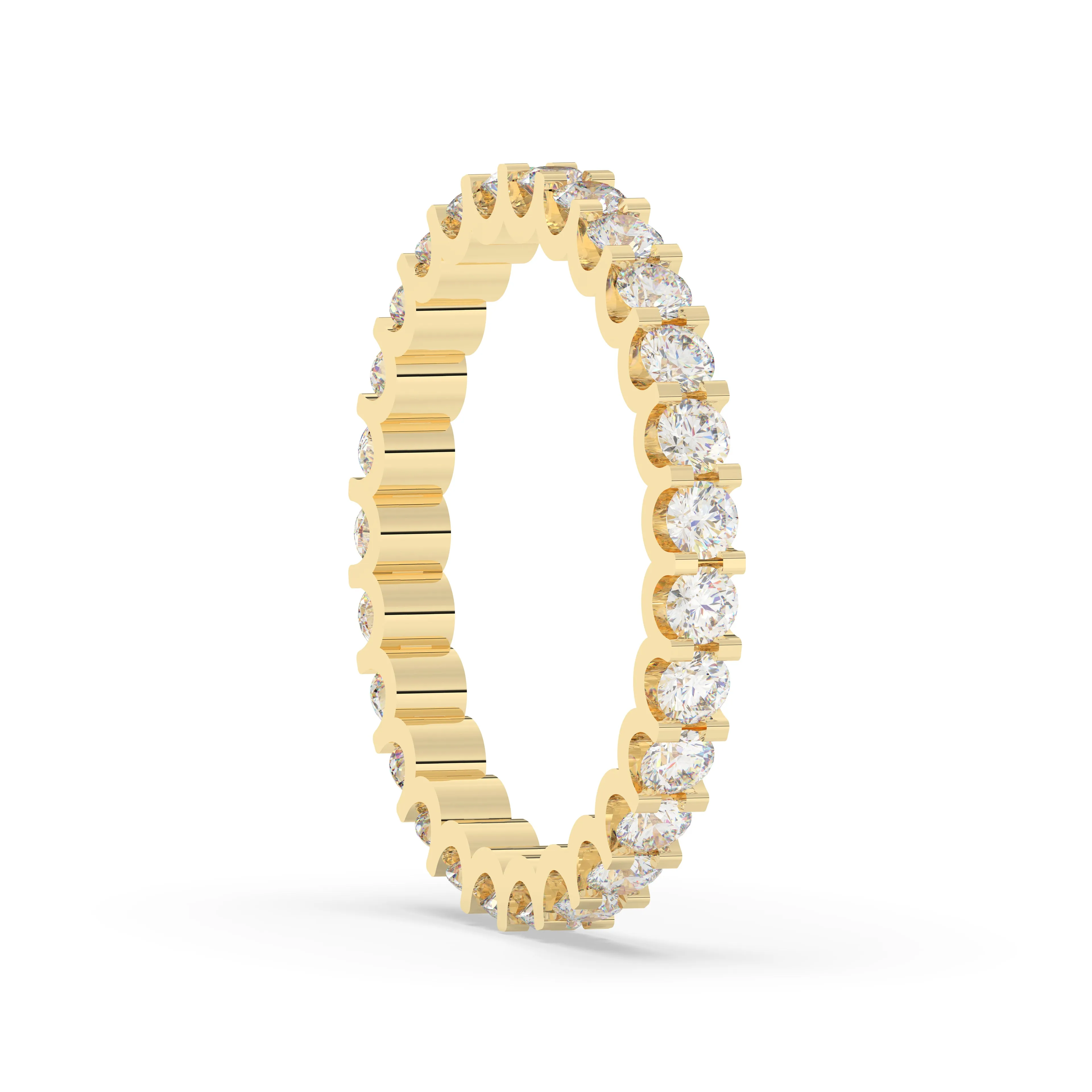 Diamond Round Halo Engagement Ring with matching Band