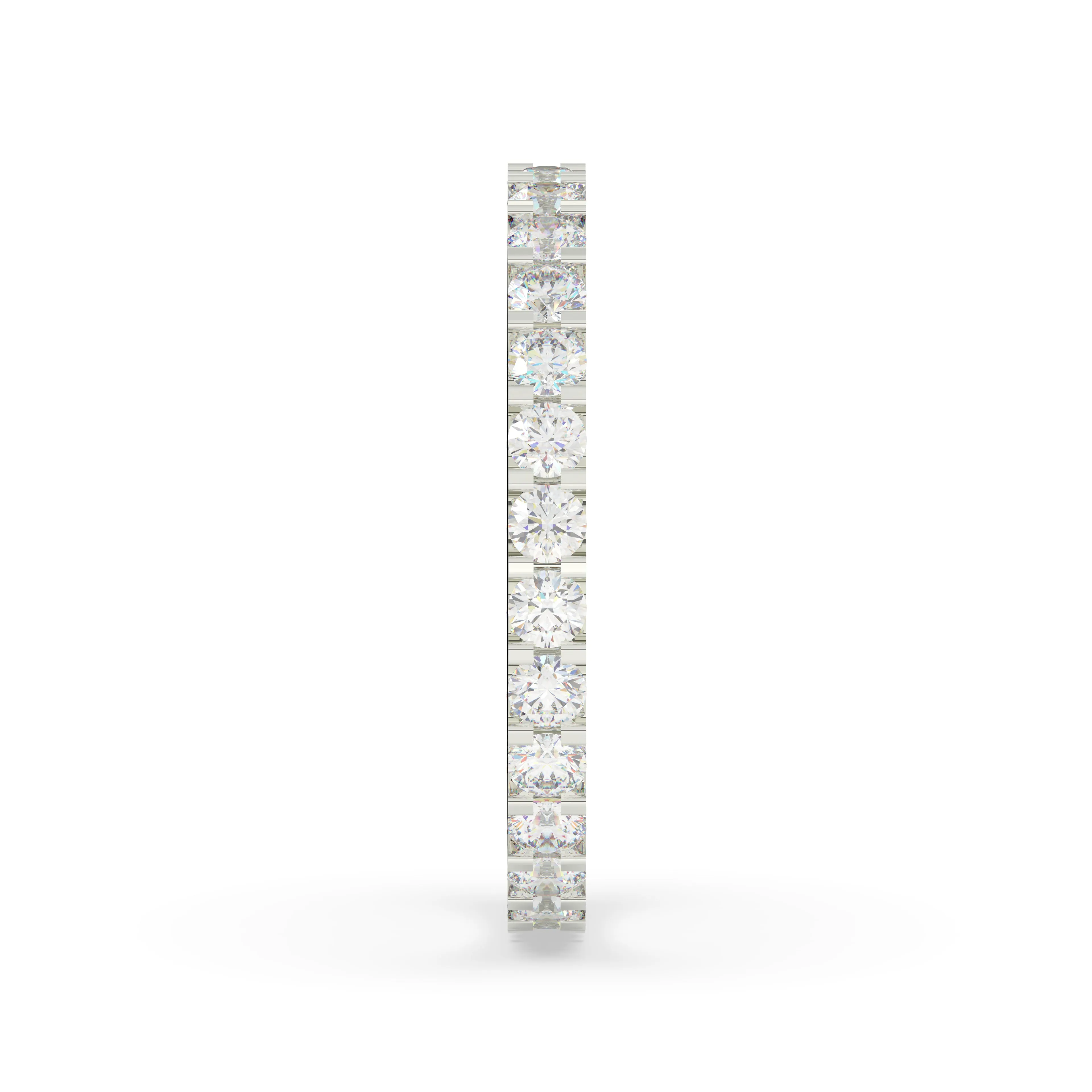 Diamond Round Halo Engagement Ring with matching Band