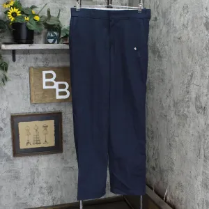 Dickies Women's Original 774 Work Pant FP774DN Dark Navy Blue 8 Tall