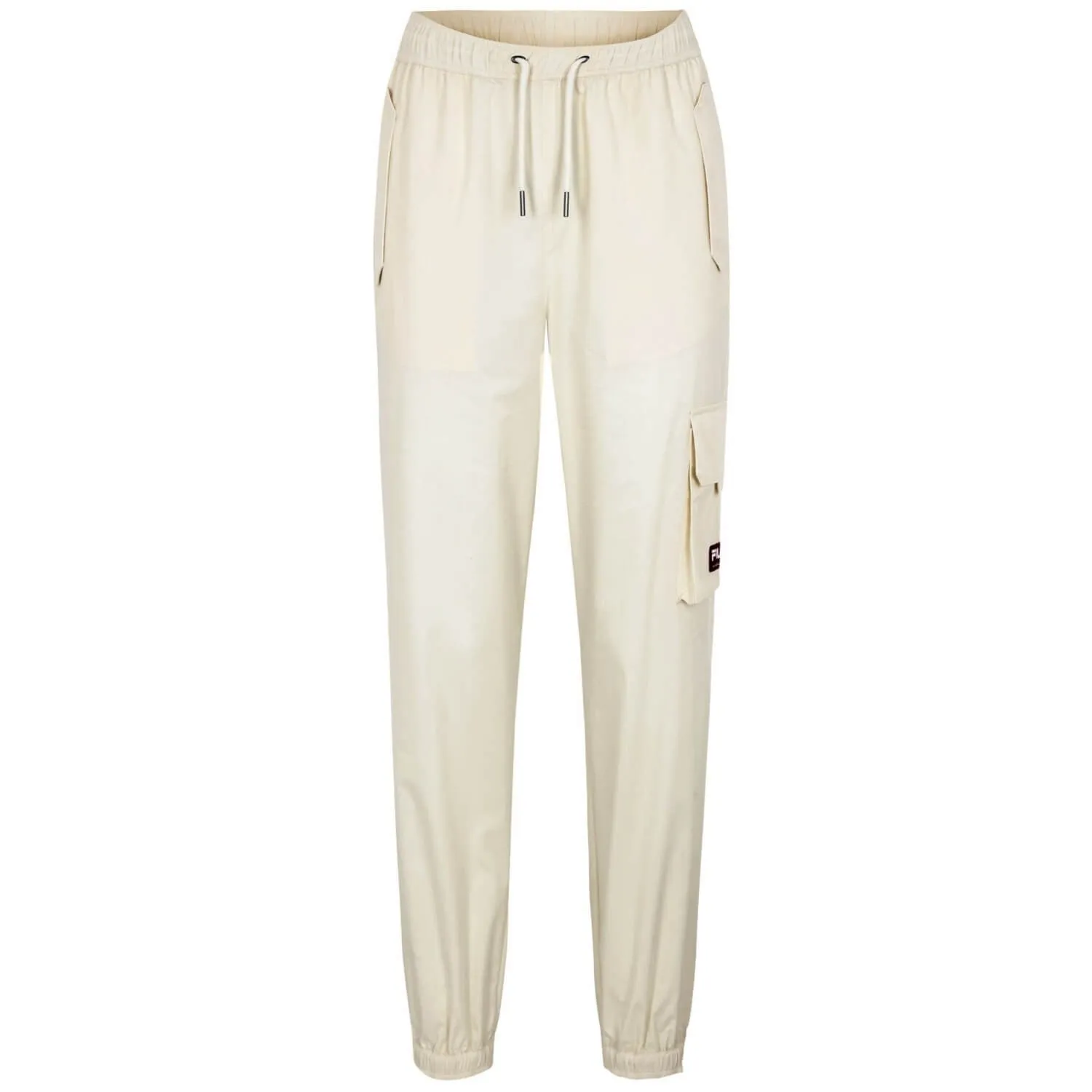 Dámske kapsáčové nohavice FILA TULLE cargo pants krémovo-biele