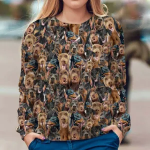 Doberman Pinscher - Full Face - Premium Sweatshirt