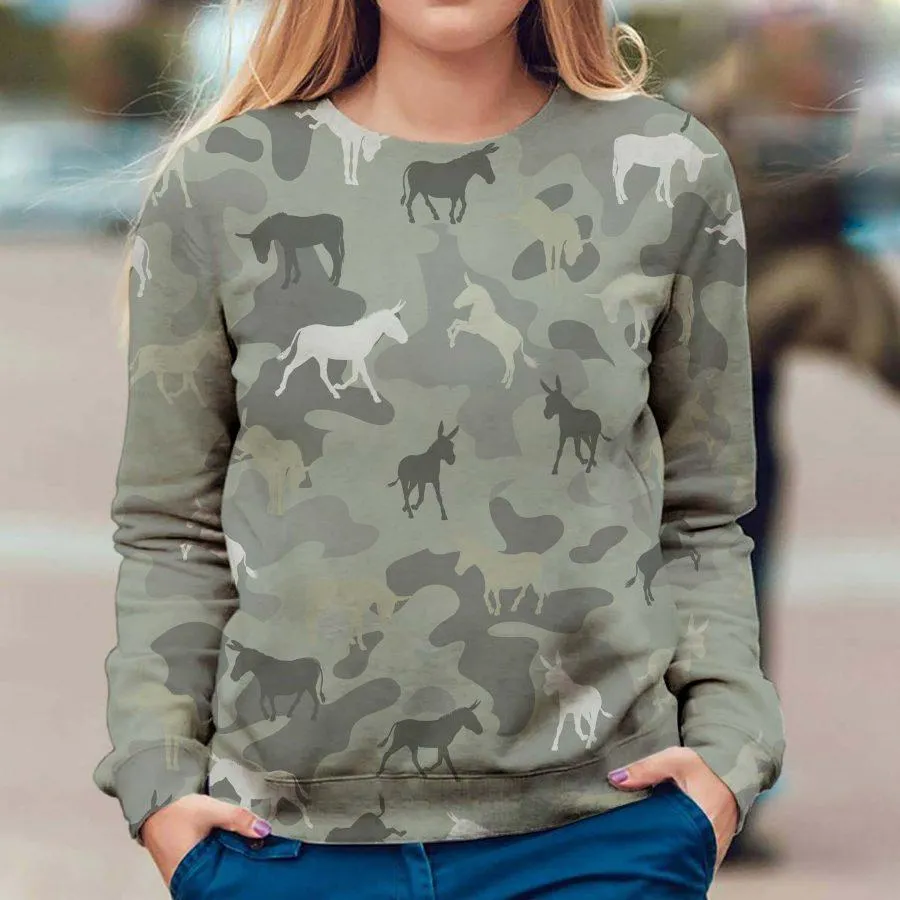 Donkey - Camo - Premium Sweatshirt
