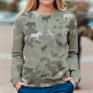 Donkey - Camo - Premium Sweatshirt