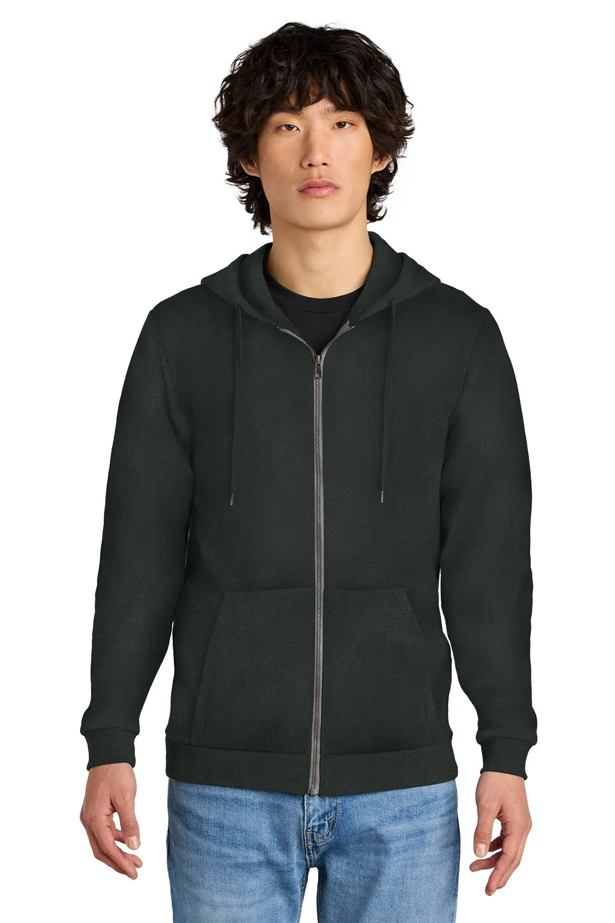 DT1302 District® Perfect Tri® Fleece Full-Zip Hoodie