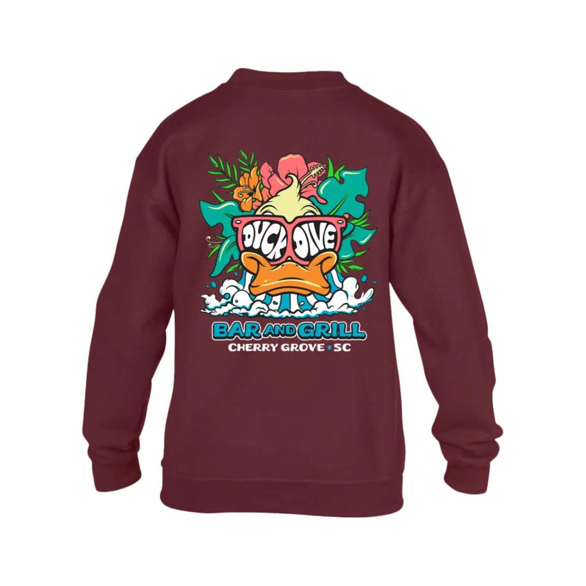 Duck Dive Kids Heavy Blend Fleece Crew