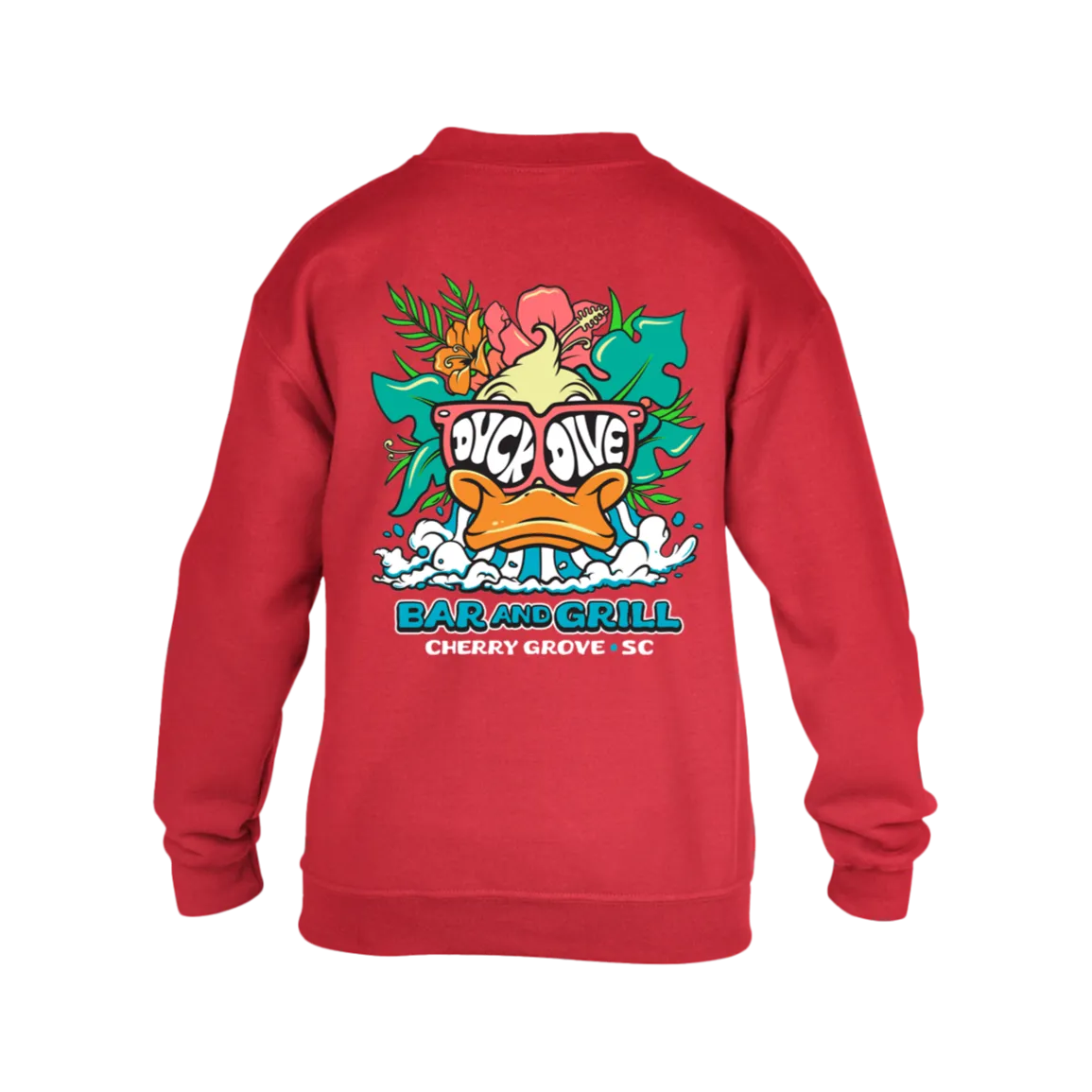Duck Dive Kids Heavy Blend Fleece Crew