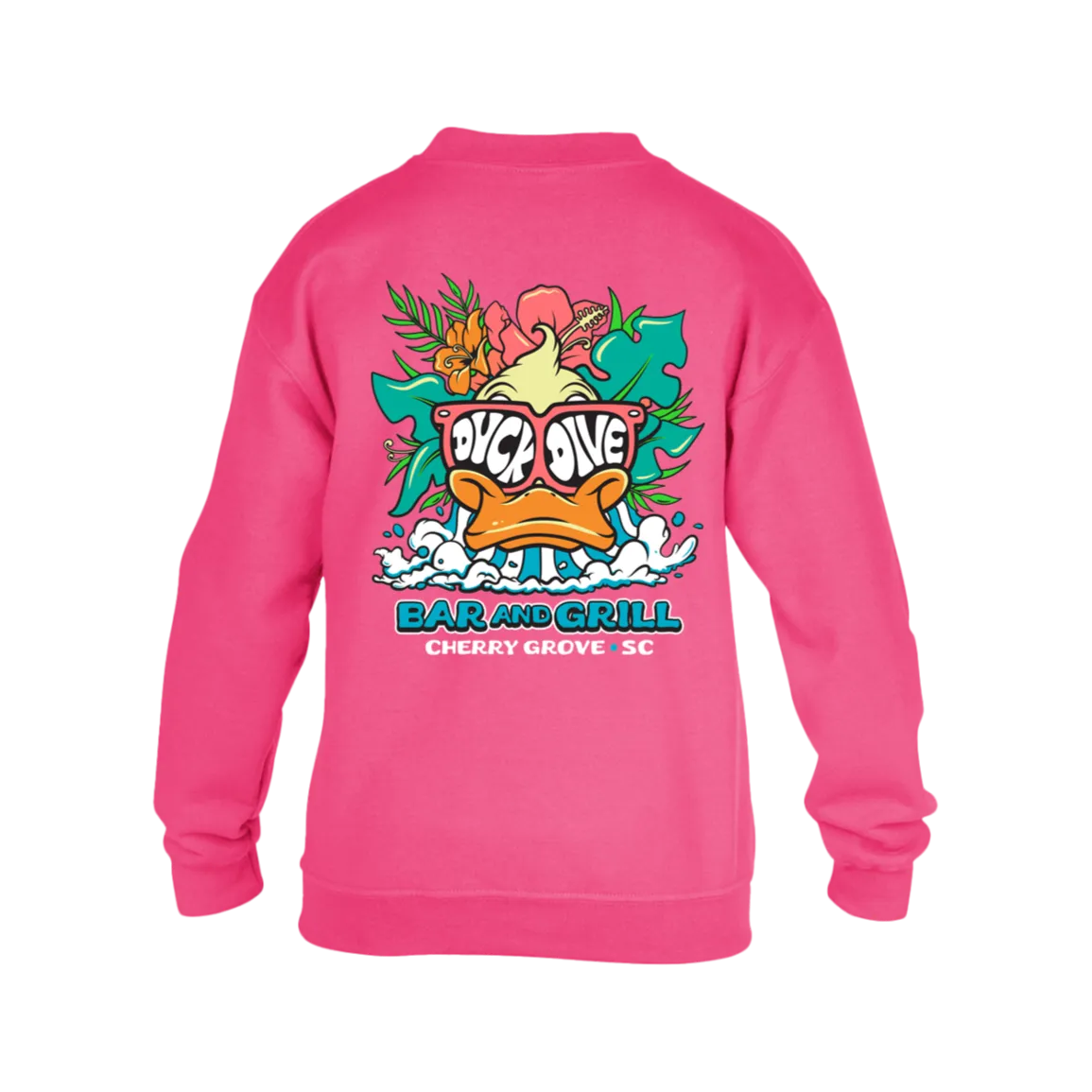 Duck Dive Kids Heavy Blend Fleece Crew