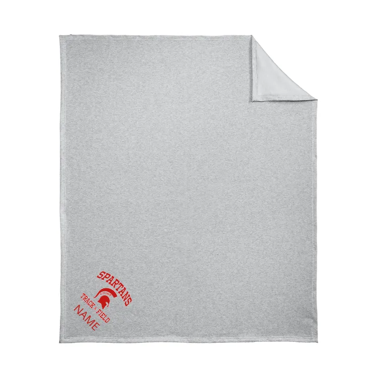 East Longmeadow Winter Track & Field 2024 - Sweatshirt Blanket (BP78)