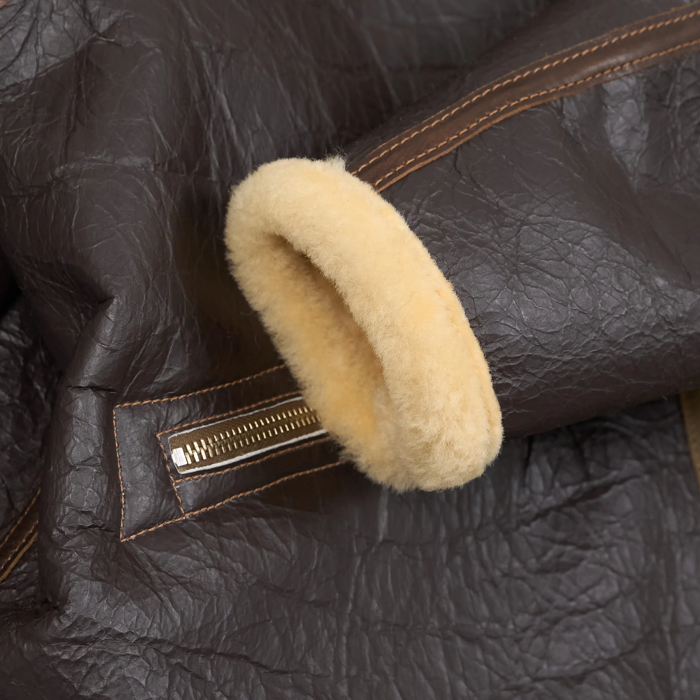 Eastman D-1 Mechanic Shearling Jacket