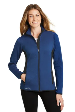 Eddie Bauer¨ Ladies Full-Zip Heather Stretch Fleece Jacket. EB239