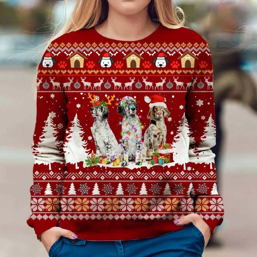 English Setter - Ugly - Premium Sweatshirt