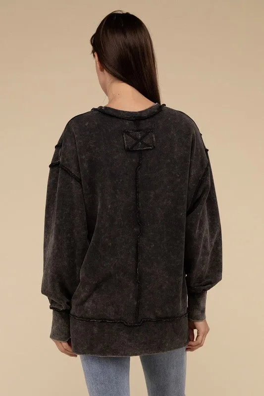 Everyday Exposed-Seam Sweatshirt