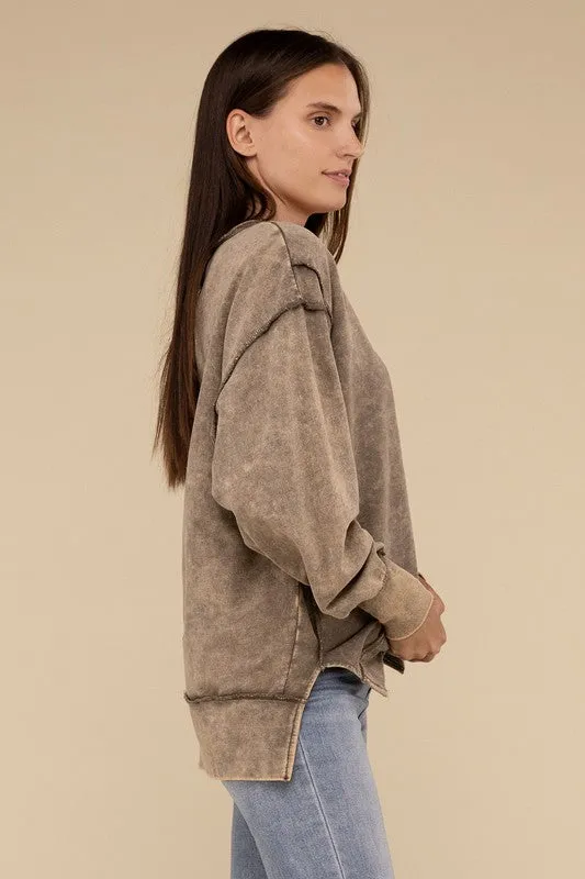 Everyday Exposed-Seam Sweatshirt