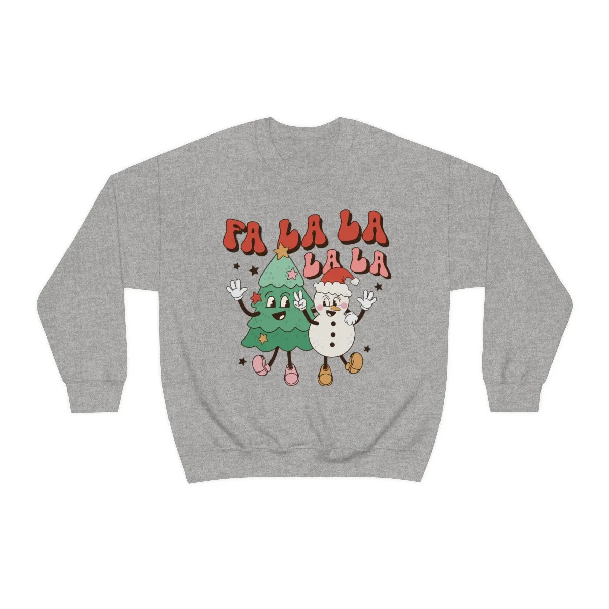 FA LA LA LA (Retro) Unisex Crewneck Sweatshirt