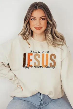 Fall For Jesus Sweatshirt