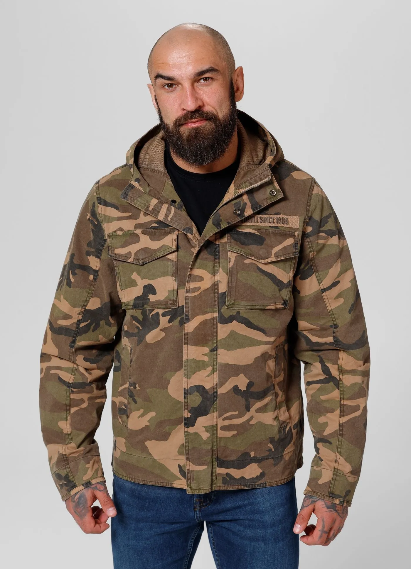 Fallon Military Jacket - Camo